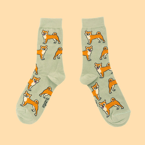 Chaussettes en coton Shiba - COUCOU SUZETTE