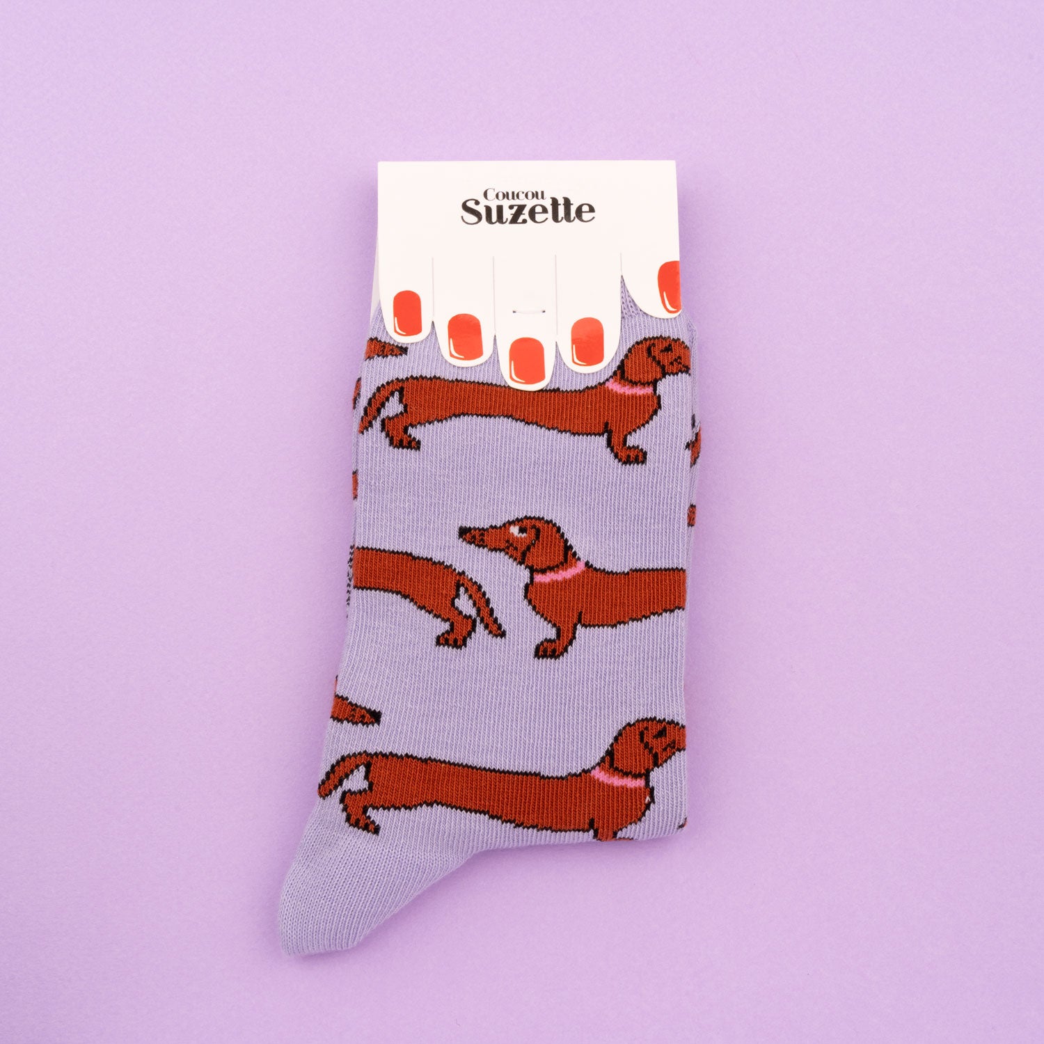 Dachshund Cotton Socks - COUCOU SUZETTE
