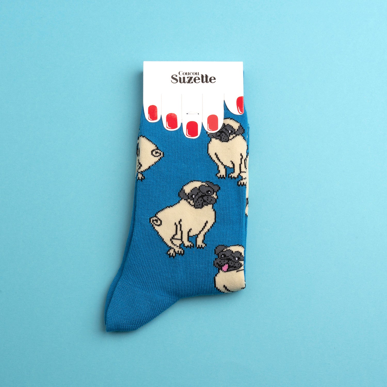 Pug Cotton Socks - COUCOU SUZETTE