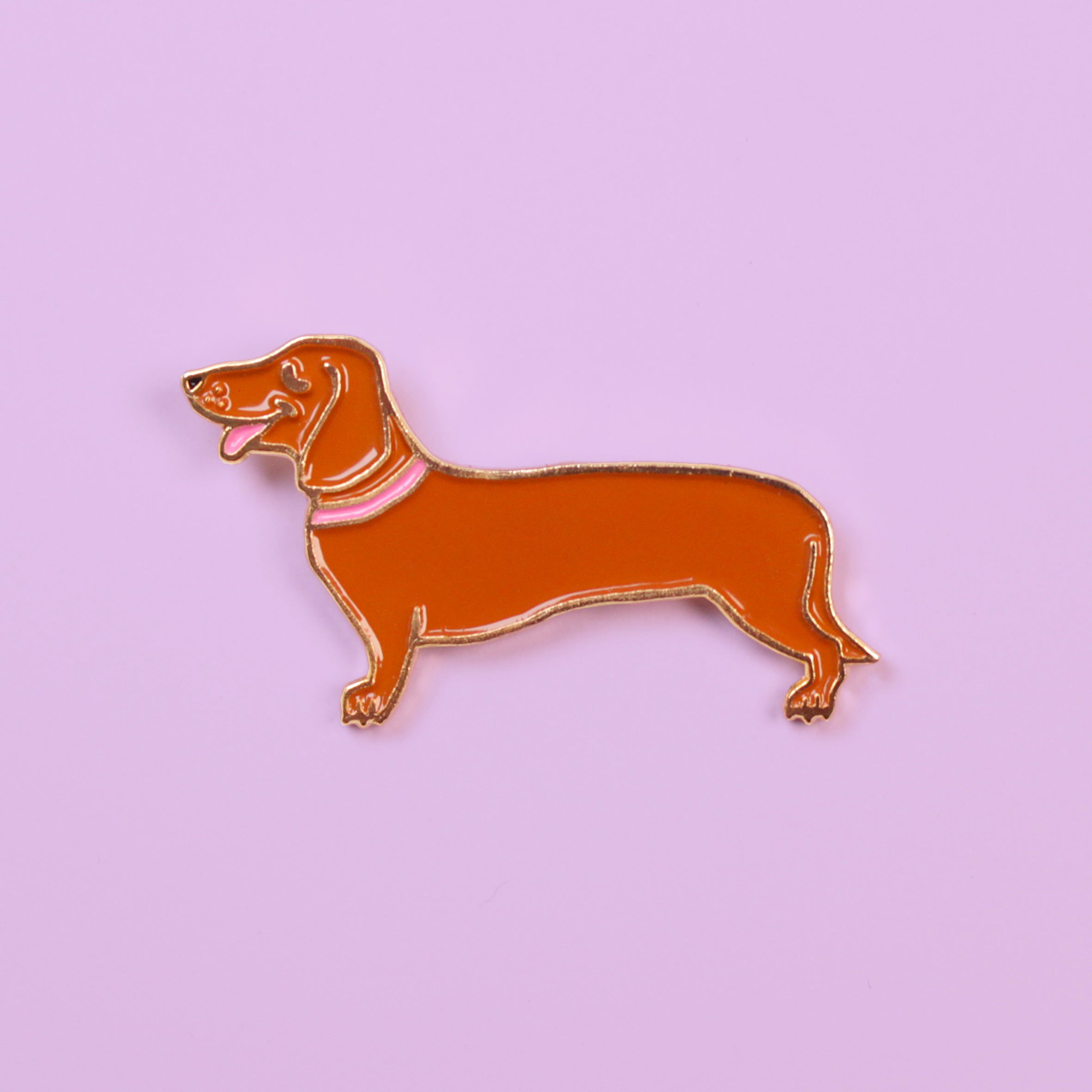 Dachshund Pin - HELLO SUZETTE