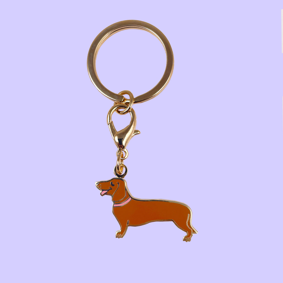 Médaille - Porte-clés Teckel - COUCOU SUZETTE