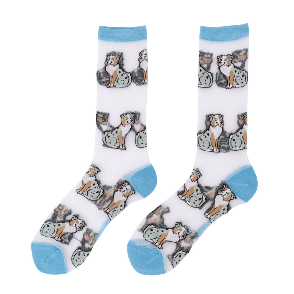 Chaussettes transparentes Berger Australien - COUCOU SUZETTE