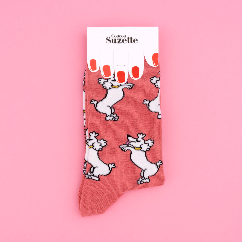 Poodle Cotton Socks - COUCOU SUZETTE