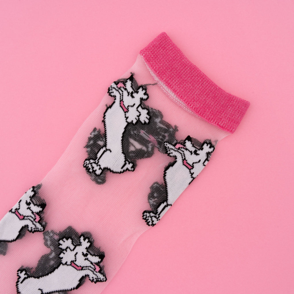 Poodle Sheer Socks - COUCOU SUZETTE