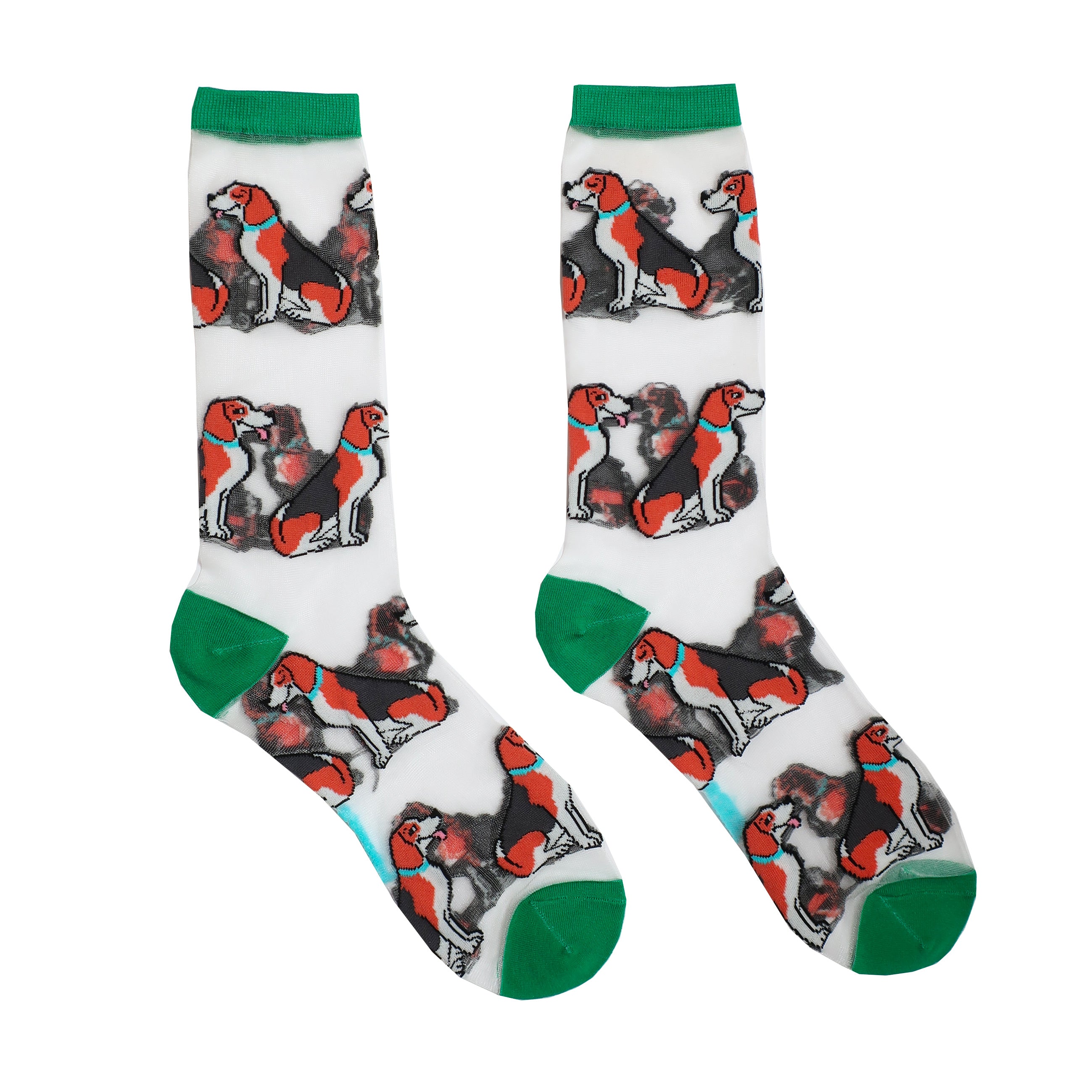 Beagle Sheer Socks - COUCOU SUZETTE