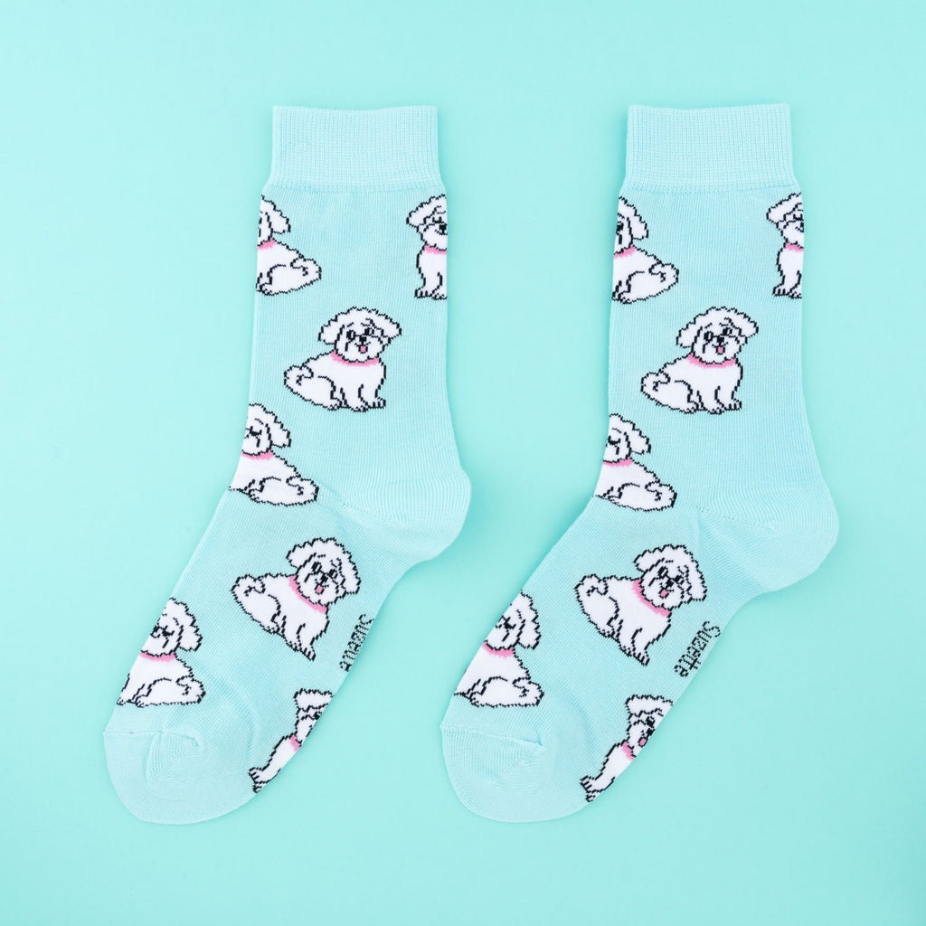 Chaussettes en coton Bichon - COUCOU SUZETTE