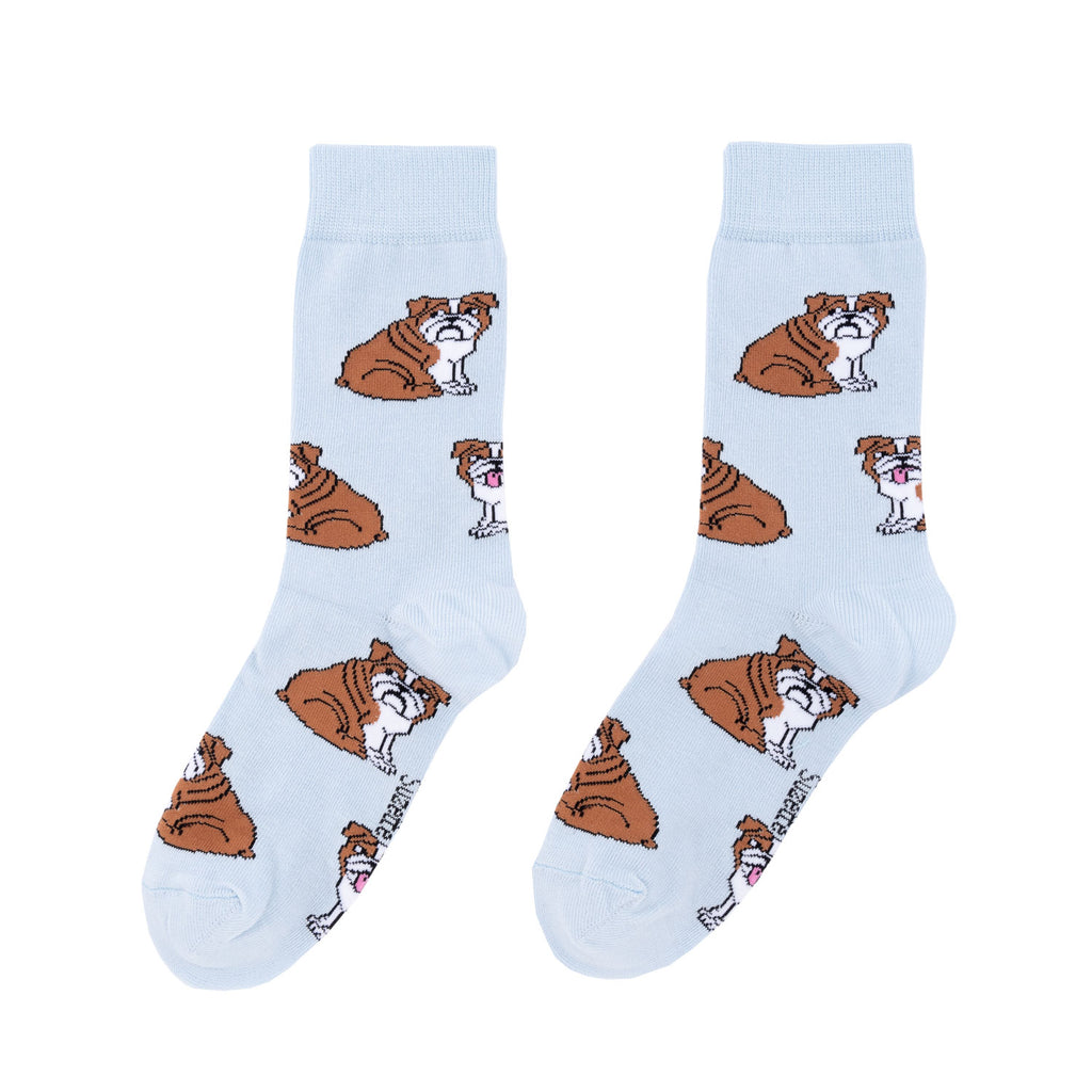 Chaussettes en coton Bouledogue Anglais - COUCOU SUZETTE