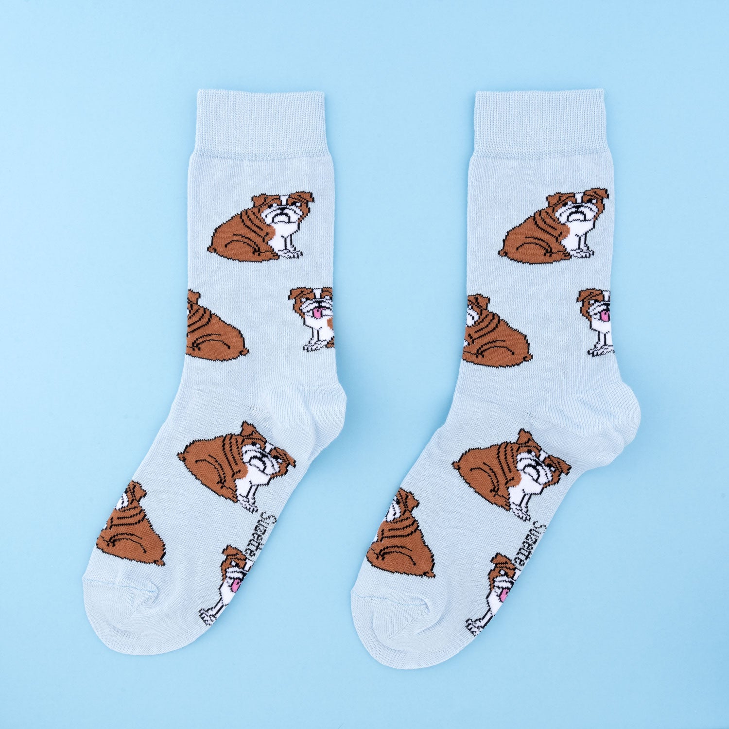 Chaussettes en coton Bouledogue Anglais - COUCOU SUZETTE