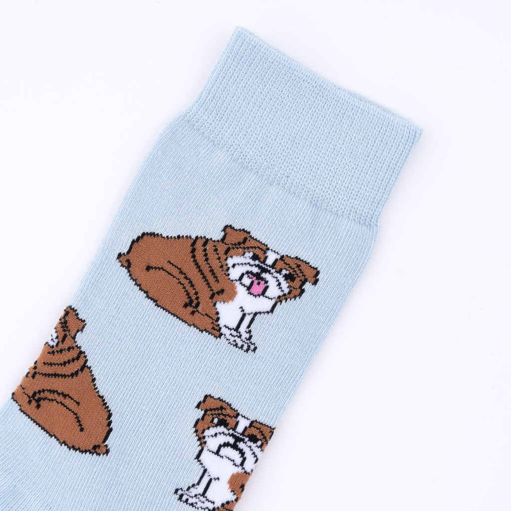 Chaussettes en coton Bouledogue Anglais - COUCOU SUZETTE