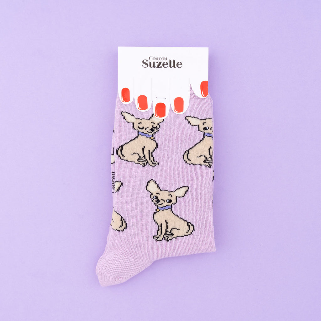 Chihuahua Cotton Socks - COUCOU SUZETTE