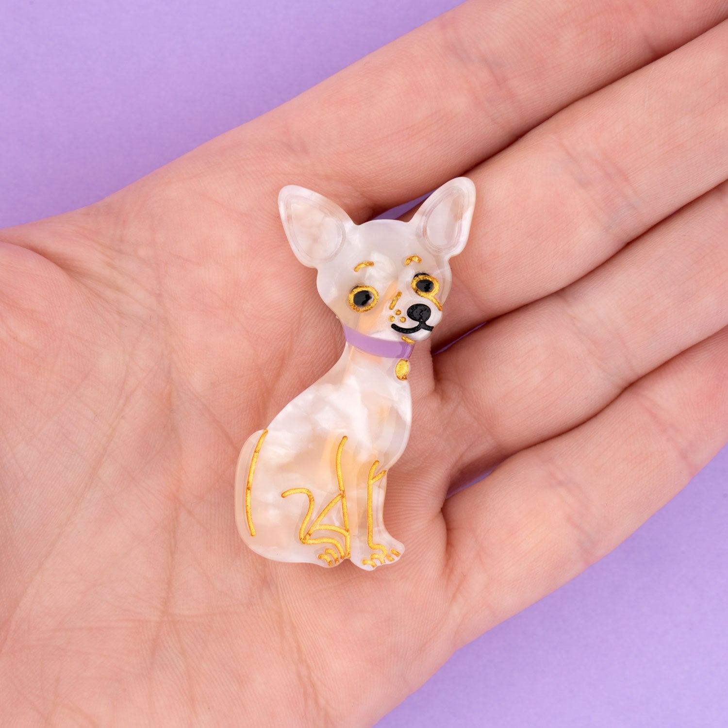 Pince à cheveux Chihuahua - COUCOU SUZETTE