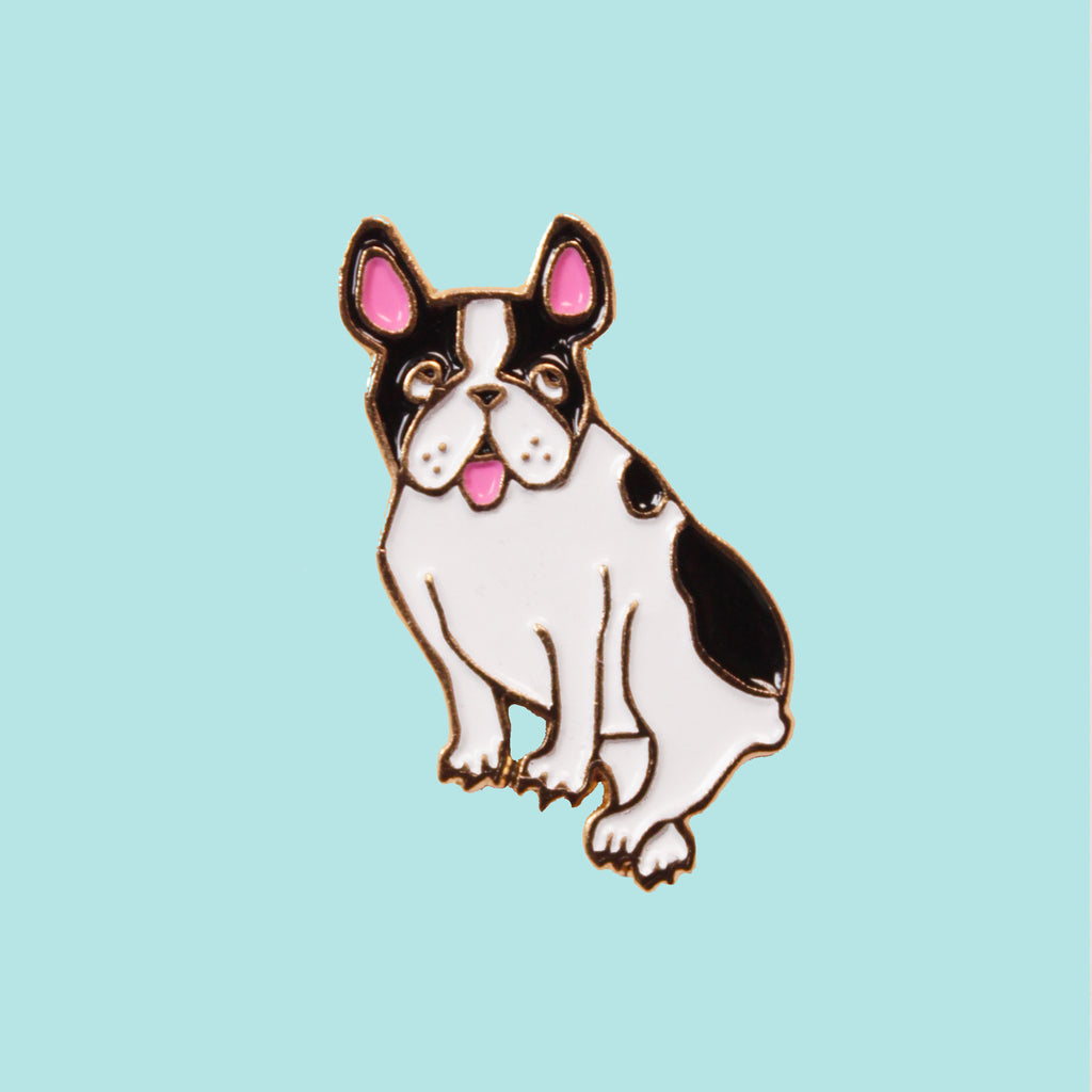 Pin's Bouledogue Français - COUCOU SUZETTE