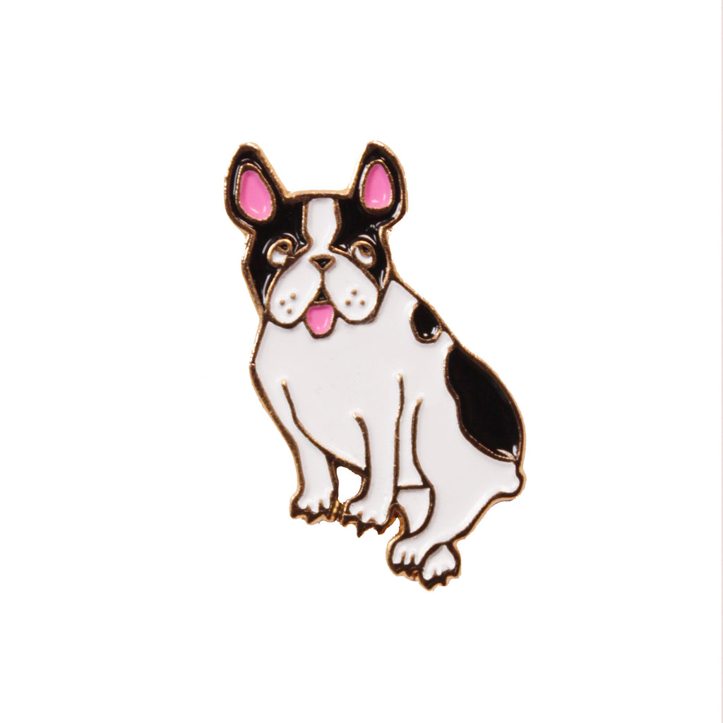 Pin's Bouledogue Français - COUCOU SUZETTE