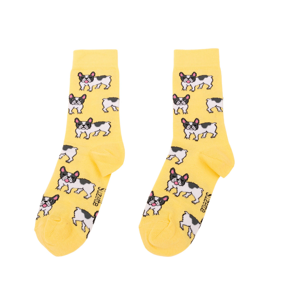 Chaussettes en coton Bouledogue Français - COUCOU SUZETTE