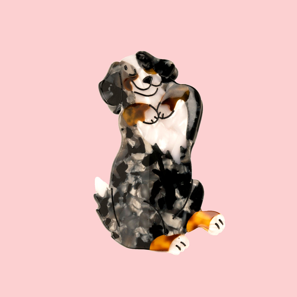 Bernese Mountain Dog Hair Clip - COUCOU SUZETTE