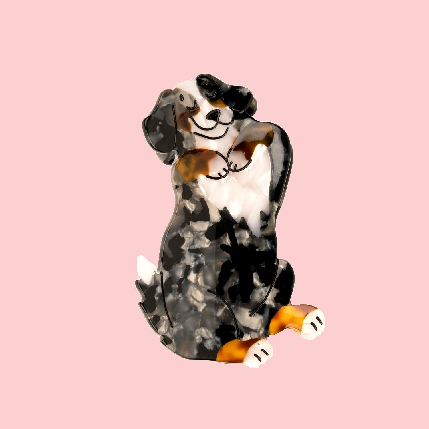 Pince à cheveux Bouvier Bernois - COUCOU SUZETTE