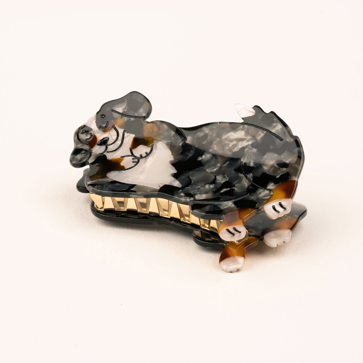 Bernese Mountain Dog Hair Clip - COUCOU SUZETTE
