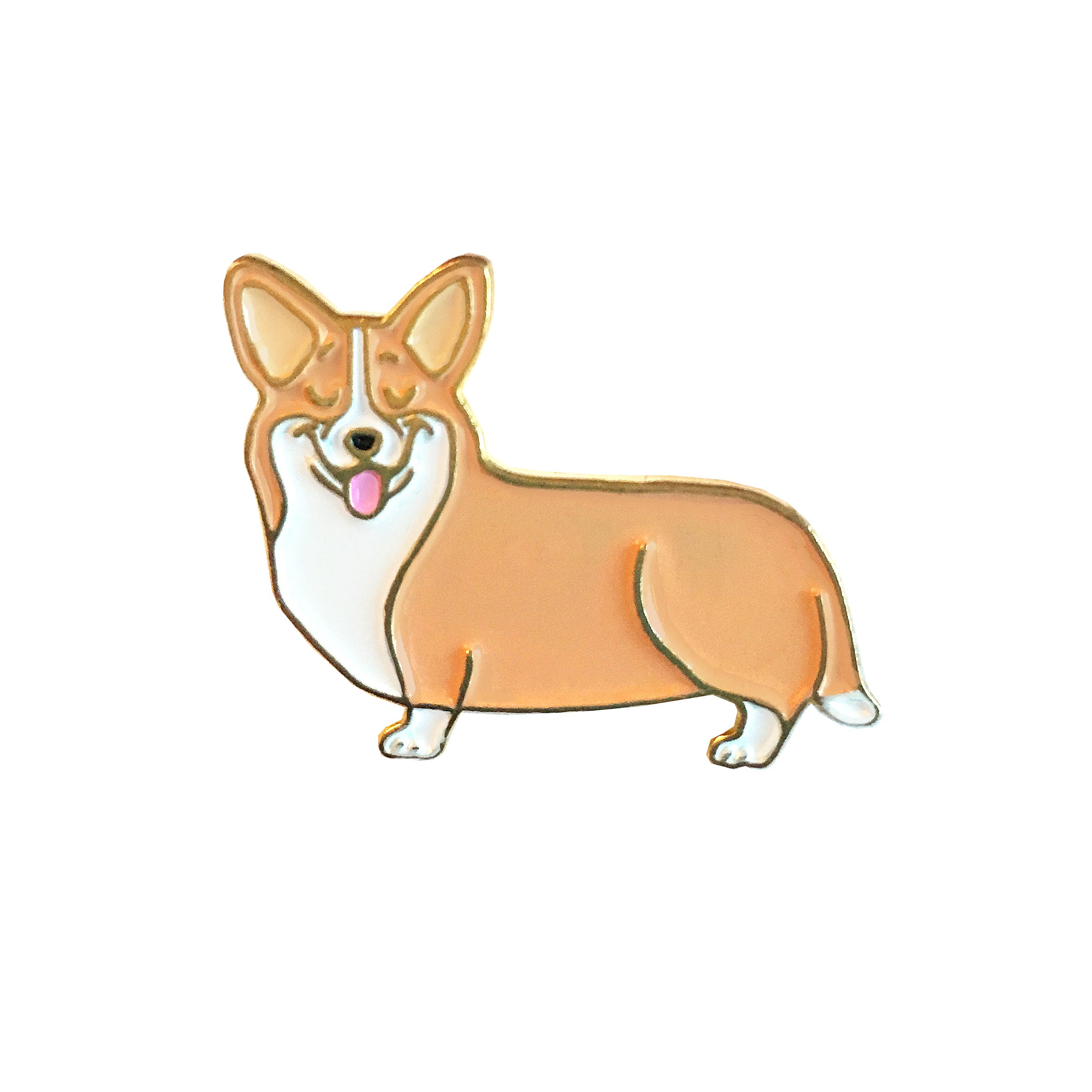 Corgi Pin - HELLO SUZETTE