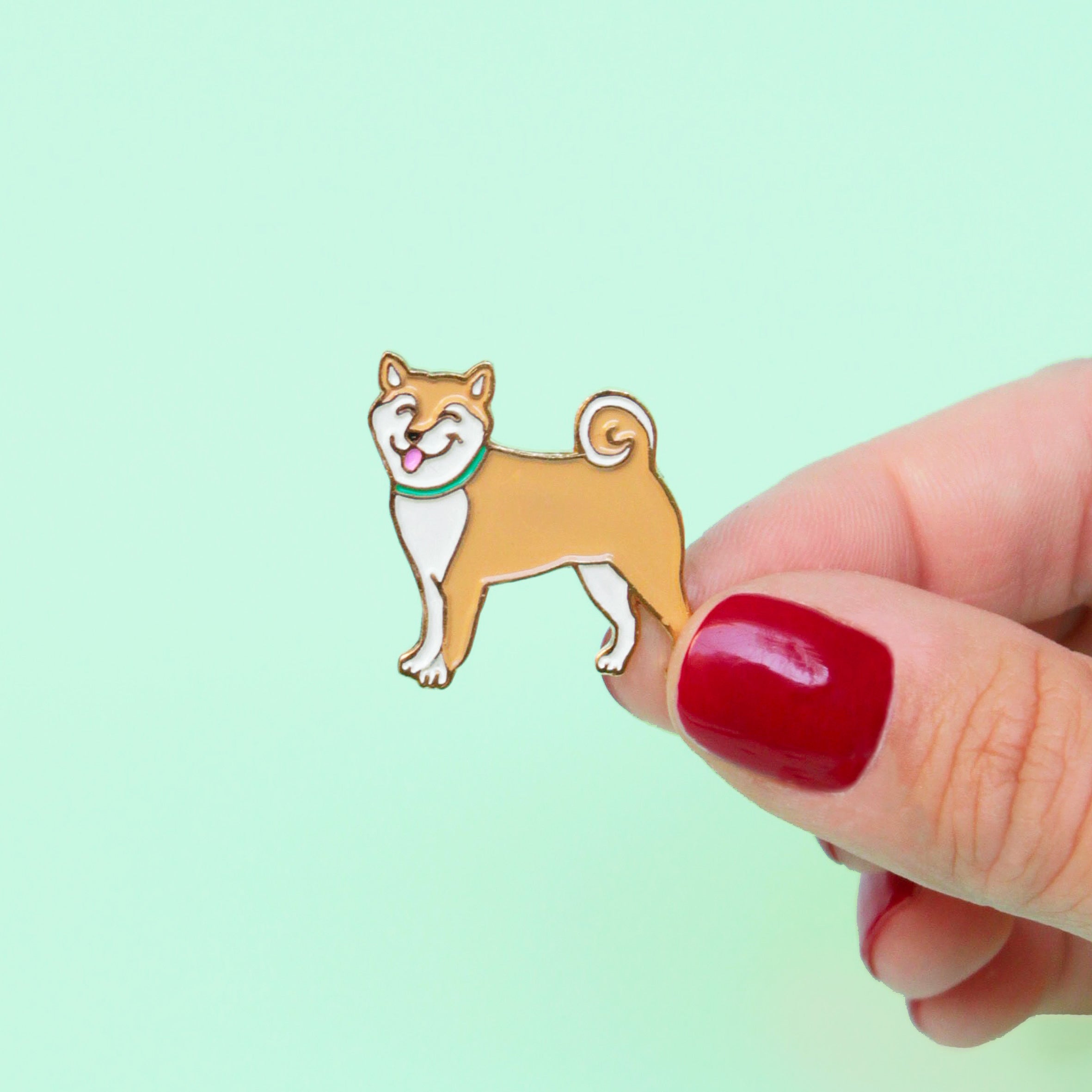 Pin's Shiba - COUCOU SUZETTE