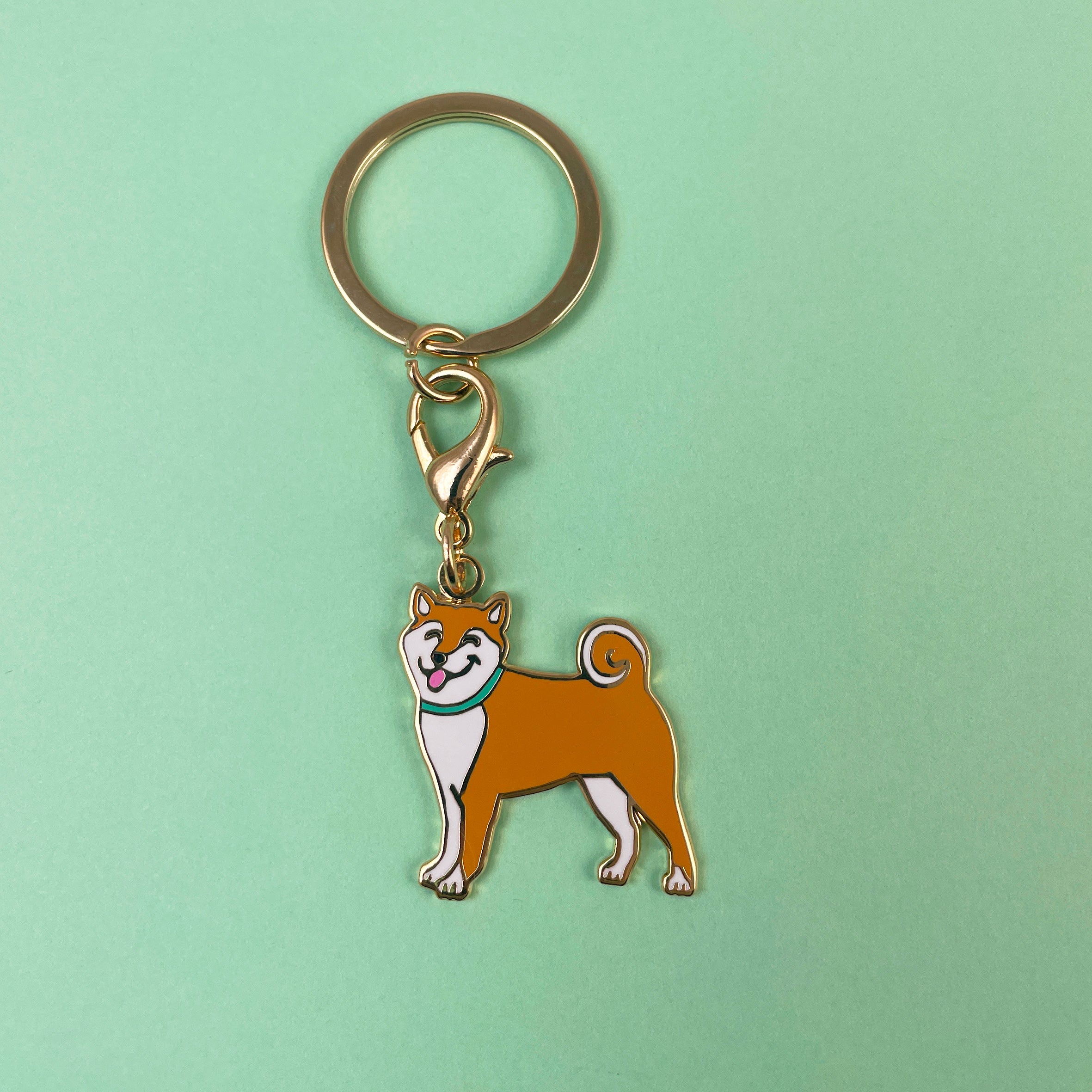 Shiba Inu Keyring Medal - COUCOU SUZETTE