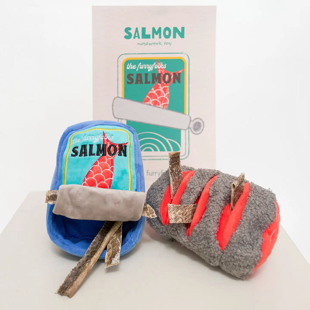Jouet conserve saumon - THE FURRY FOLKS