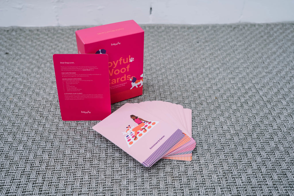 Joyful Woof Card Game - BABELLE FOR DOGS