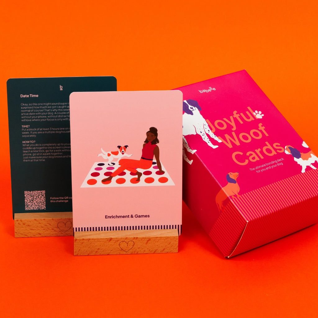 Joyful Woof Card Game - BABELLE FOR DOGS