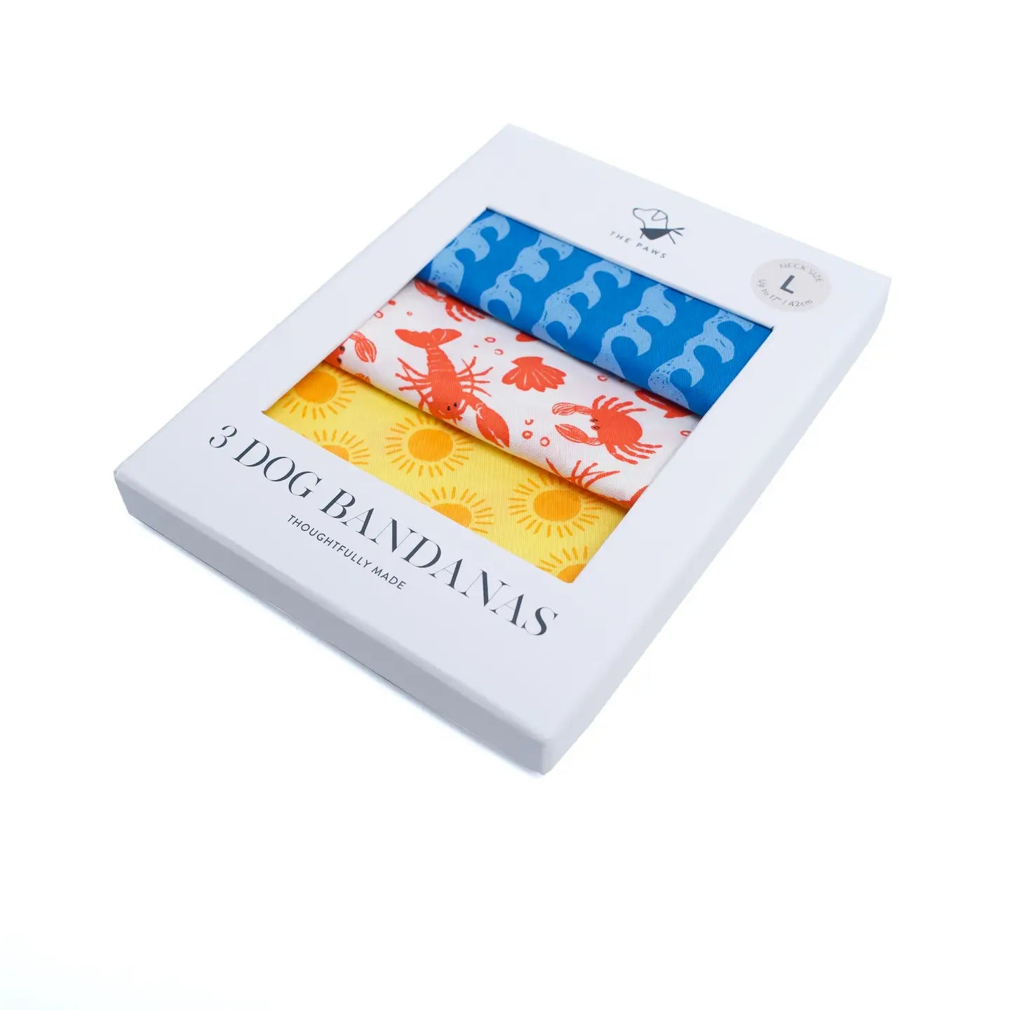 Lot de trois bandanas d'été - THE PAWS