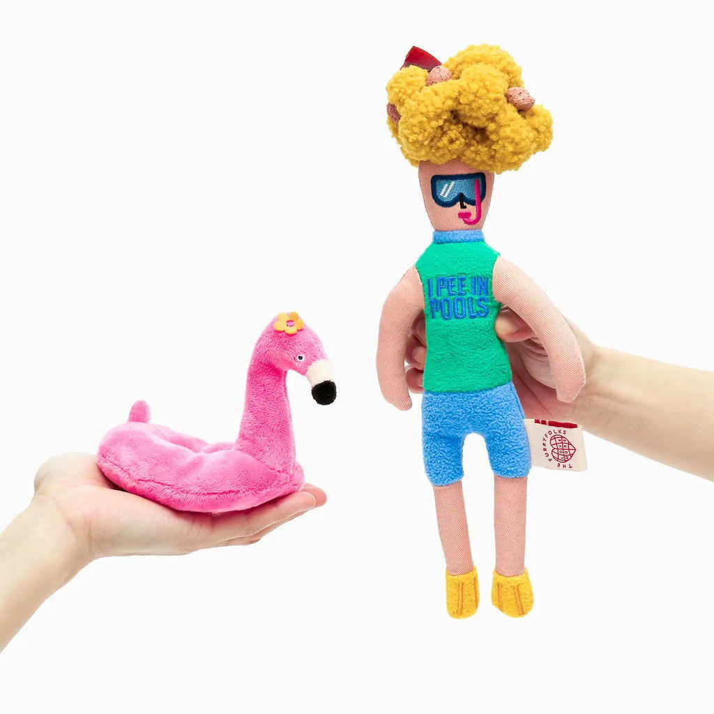 Jouet Hooman Flamingo - THE FURRYFOLKS