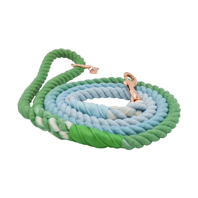 Laisse en corde Mint - SASSY WOOF
