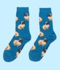 Chaussettes en coton motifs carlin, de la marque Coucou Suzette