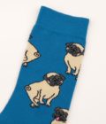 Chaussettes en coton motifs carlin, de la marque Coucou Suzette