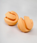 Jouet labyrinthe à friandises pour chien, orange de la marque INT.PETS