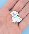 Pin's bichon de la marque Coucou Suzette