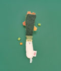 Jouet pour chien Oignon vert, de la marque The Furry Folks