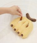 Jouet pour chien banane avec sifflets silencieux, de la marque LAMBWOLF COLLECTIVE