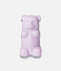 Jouet pour chien en forme d'ours en gélatine, couleur mauve, de la marque Barc London
