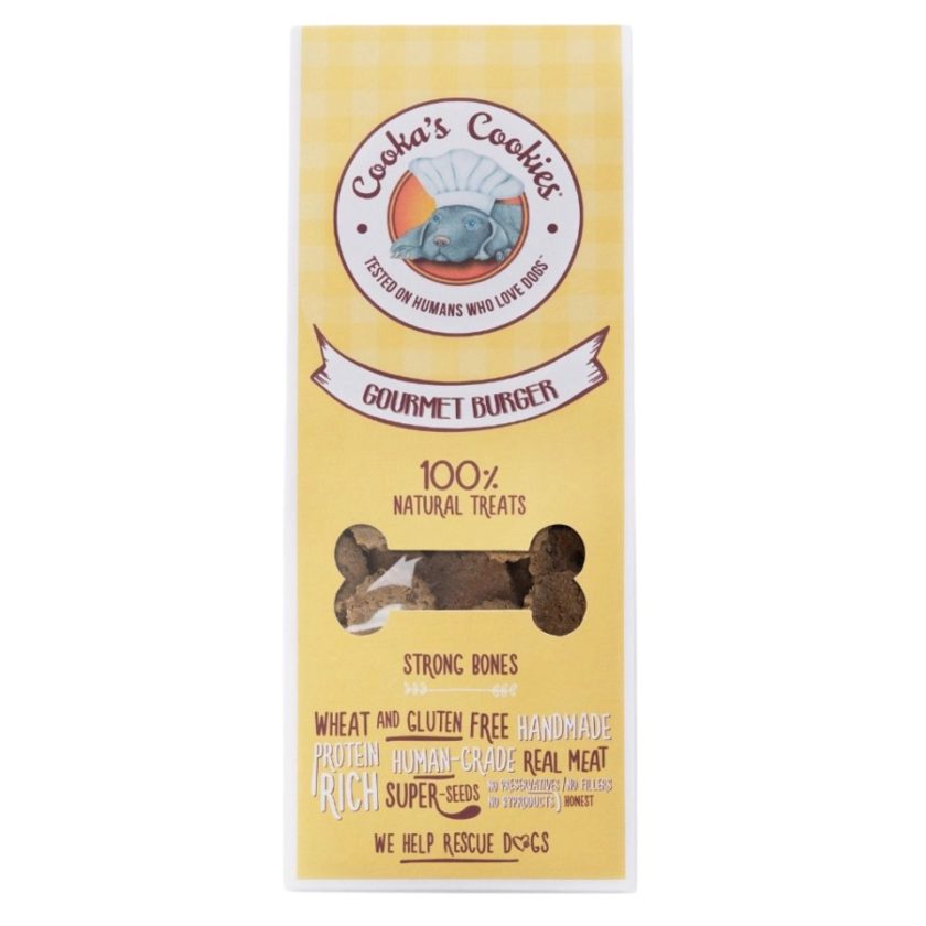Friandises naturelles pour chien, de la marque Cooka's Cookies
