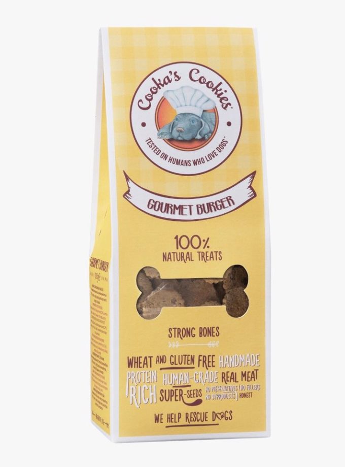Friandises naturelles pour chien, de la marque Cooka's Cookies