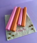 Tube à friandises, jouet d'enrichissement pour chien, couleur orange, de la marque Babelle For Dogs
