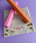 Tube à friandises, jouet d'enrichissement pour chien, couleur orange, de la marque Babelle For Dogs