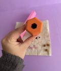Tube à friandises, jouet d'enrichissement pour chien, couleur orange, de la marque Babelle For Dogs